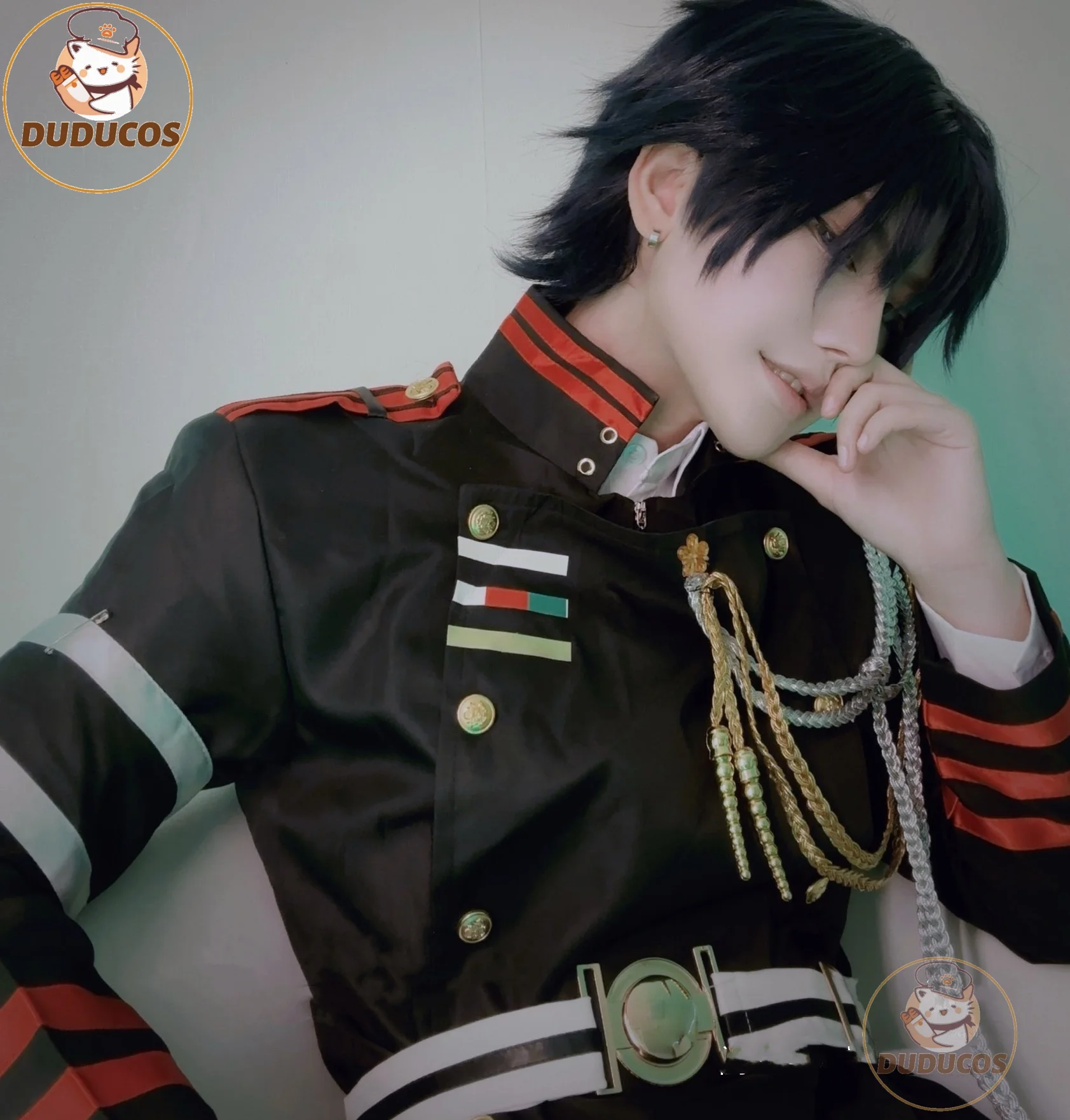 Anime Seraph of the end Cosplay Guren Ichinose Cosplay Costume Owari no Seraph Military Uniforms Outfits Halloween Costumes