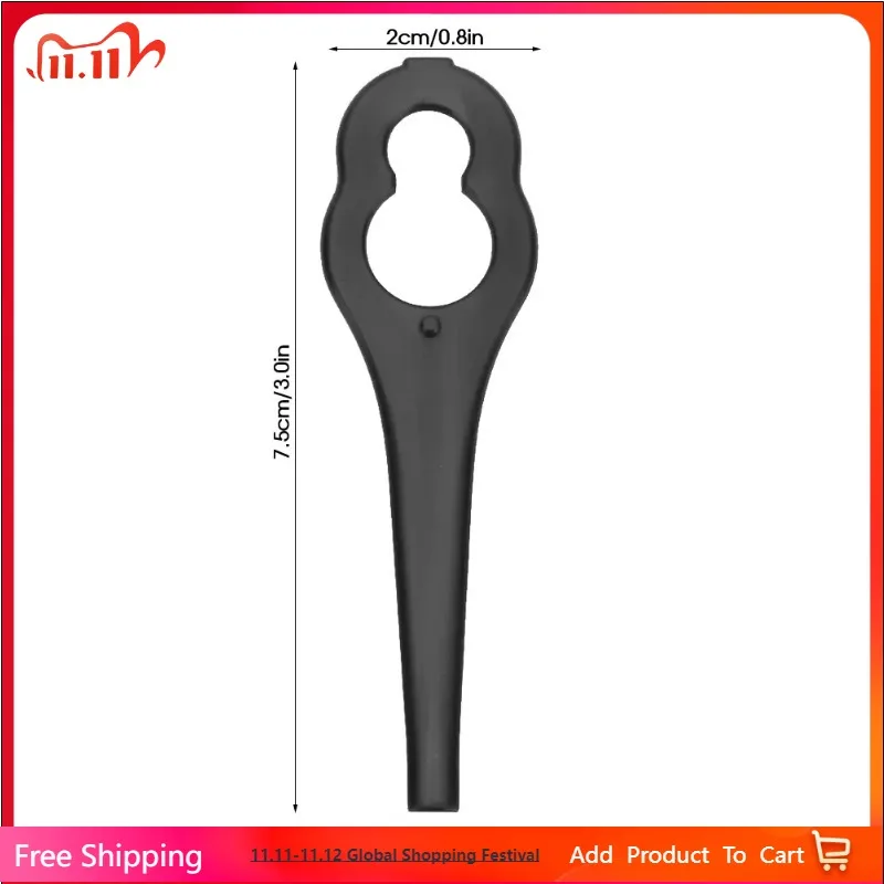 Lames de Coupe ABS Sans Fil (Lot de 6)
