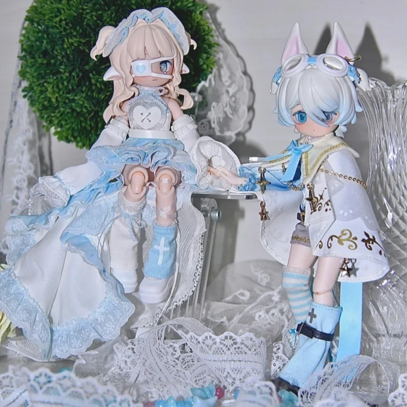 ของเล่นสะสม ตุ๊กตาสัตว์เลี้ยงน่ารัก รุ่น Genuine Freedom Advocates Electronic Cute Pet 1/12 Bjd Blind Box Kawaii Girl Action Figure ของตกแต่งโต๊ะทำงาน ของขวัญสำหรับเด็กผู้หญิง