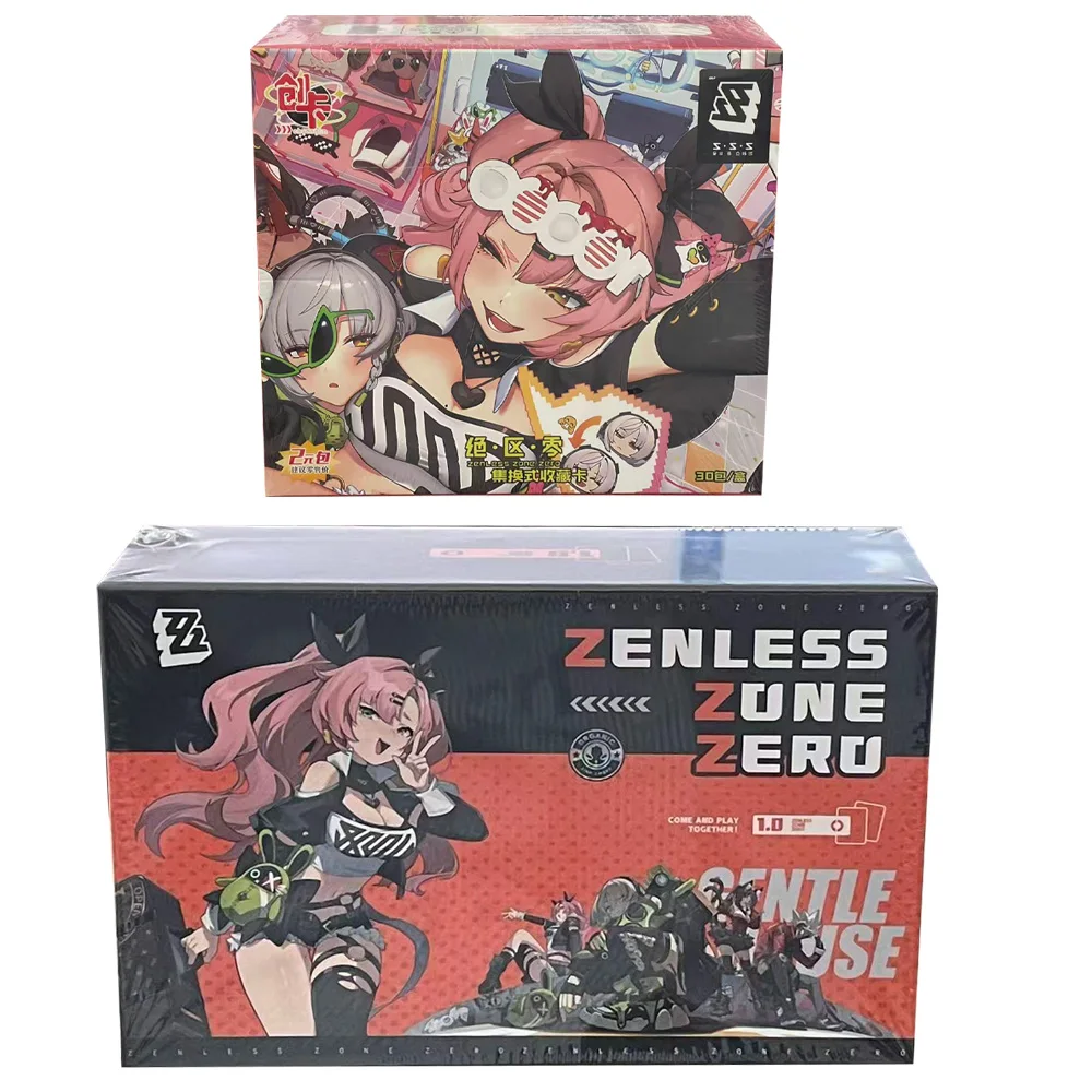 Zenless Zone Zero Silver Flash Card Deluxe Edition Card Ellen Joe Alexandrina Sebastiane Anime Collectible Cards Toys Gifts - view 2