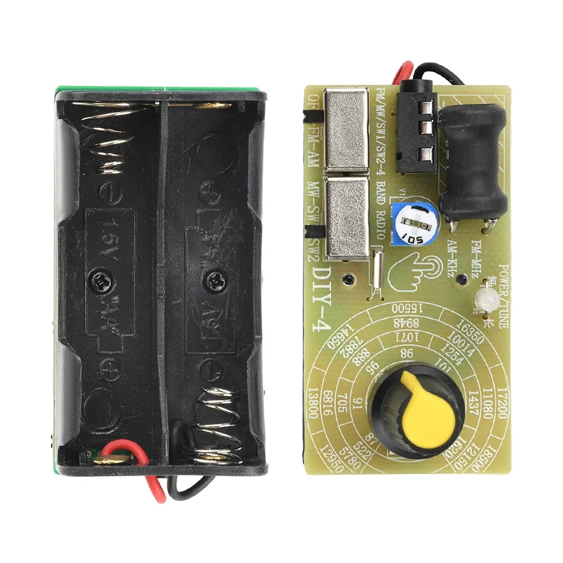 풀-FM/MW/SW 멀티 밴드 헤드폰 라디오 주파수 변조 PCB 회로 기판 DIY 중파 단파 FM 라디오 모듈