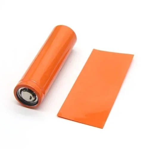 Produktbild von BCOMFY PVC-Schrumpfschlauch Für 18650, 21700 & 26650 Akkus – Vorgeschnittene Isolierfolie, 50 Stück