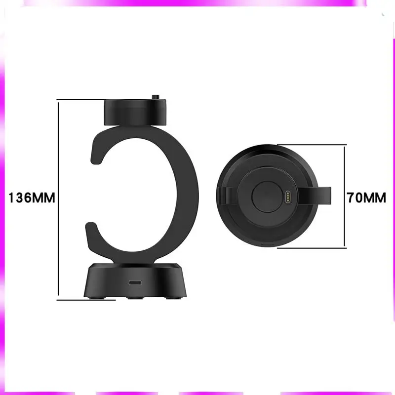 N98R Charger Base For Garmin Fenix8 Smartwatch Charger Base For Garmin Fenix8 Instinct3 Smart Strap Watch Charging Dock Stand Ca