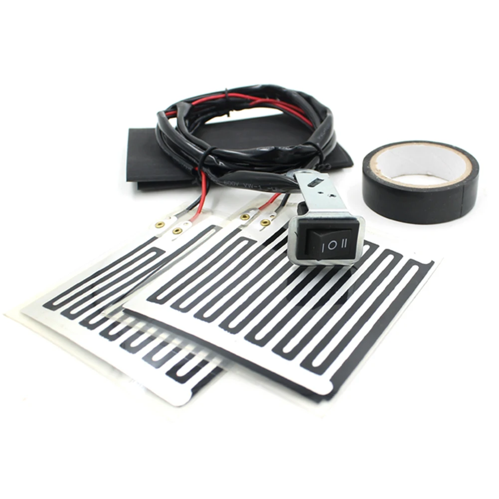 12V Motorcycle Heated Handle With Switch Control Universally 12V 15W Motorbike Heated Hand Grips Handlebar Heater Warmer Kit view 6