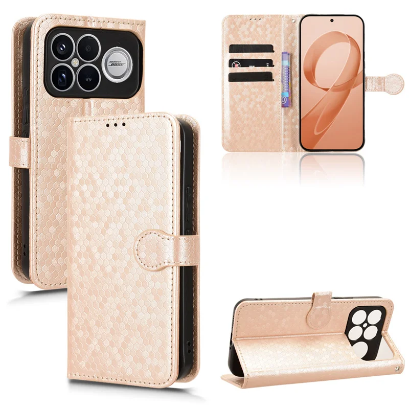 For Xiaomi Poco F8 Ultra 5G Cover Flip Point Wallet Case Anti drop Stand Protection Case for Xiaomi Poco F8 Ultra 5G Phone Case