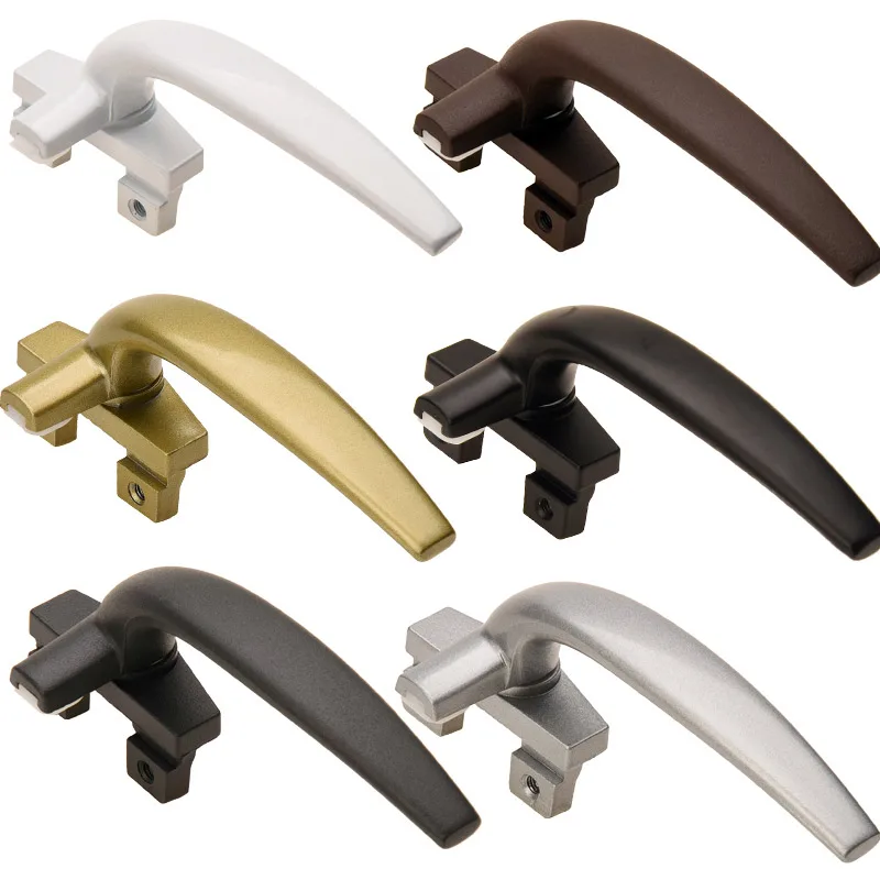 

38 Aluminum Window Handle Fittings Casement Sliding Rotating Old Style Latch