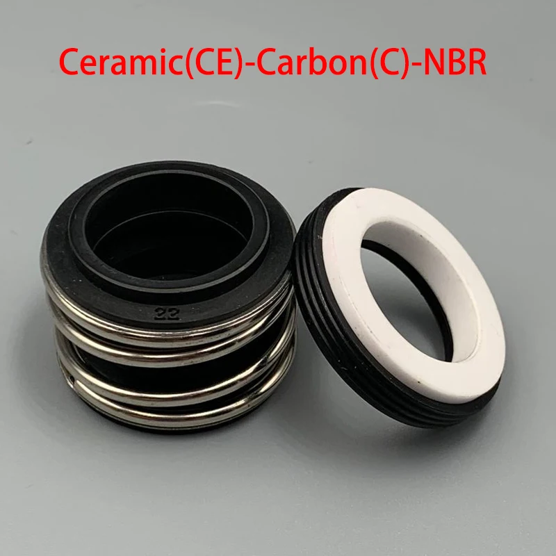 MG1-50 Ceramic Carbon NBR Water Pump Single Coil Spring Bellows Shaft Mechanical Seal