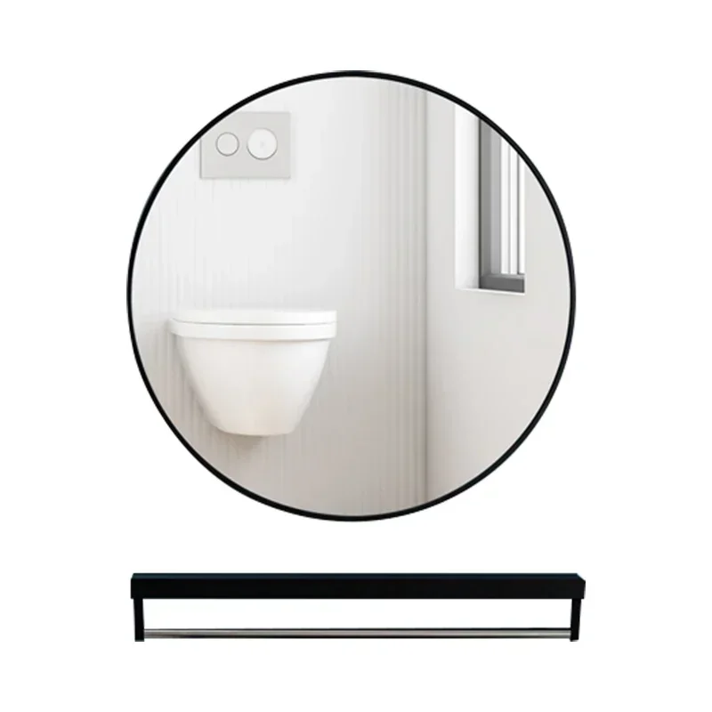 Simple Mirror 70cm for Bathroom Stable Structure Space Saving High Quality Easy to Clean Long Lasting Reinforced Frame