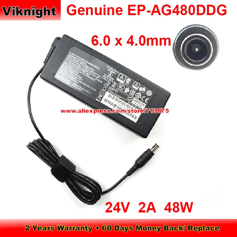 

Genuine A421H Ac Adapter 24V 2A 48W A471H for Epson GT-S50 GT-S85 GT-X970 V500 DS530 570W DS770 DS775 GT-1500 DS870 DS410