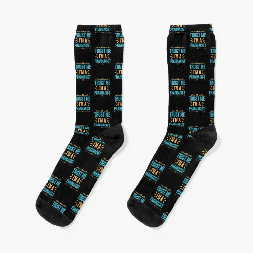 

Trust The Pharmacist Socks basketball Stockings Soccer heated Man Socks Women's