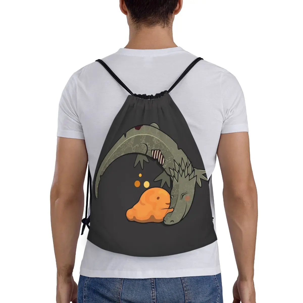 

SCP 999 SCP 682 SCP Foundation Рюкзаки Повседневные портативные сумки на шнурке Обувь Сумка для книг Сумки для путешествий в школу