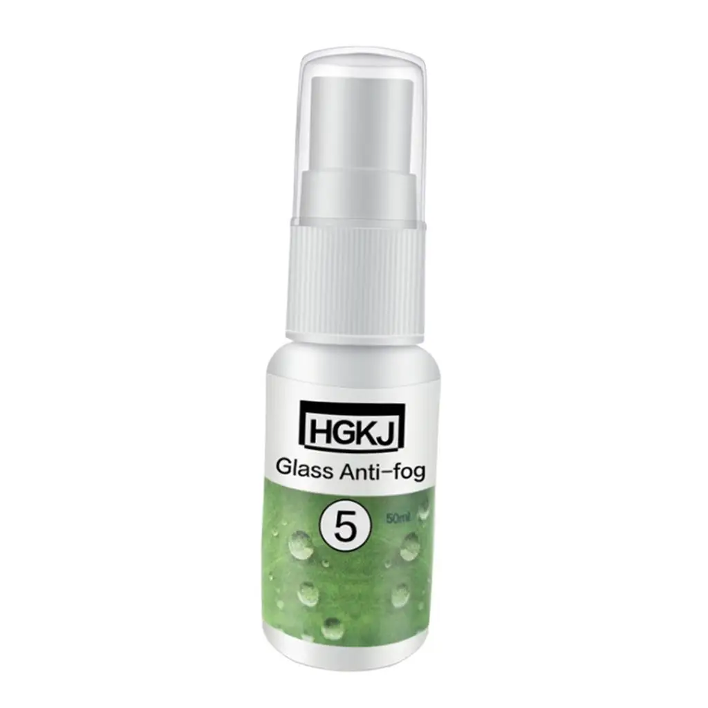 HGKJ-5-50ml Rainproof Anitfog Spray for Front Window Glass Anti Mist Goggles