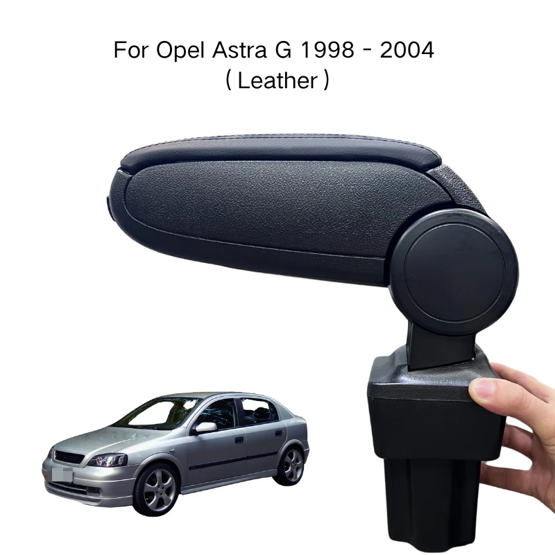 Armrest For Opel Astra G 1998 - 2004 Leather Custom Fit Center Console Storage Box Vehicle Accessories Comfortable Driving