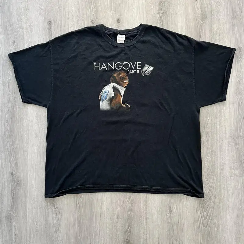 

Vintage Hangover Movie Promo T Shirt Ruff Ryders Dmx Black Size 3Xl