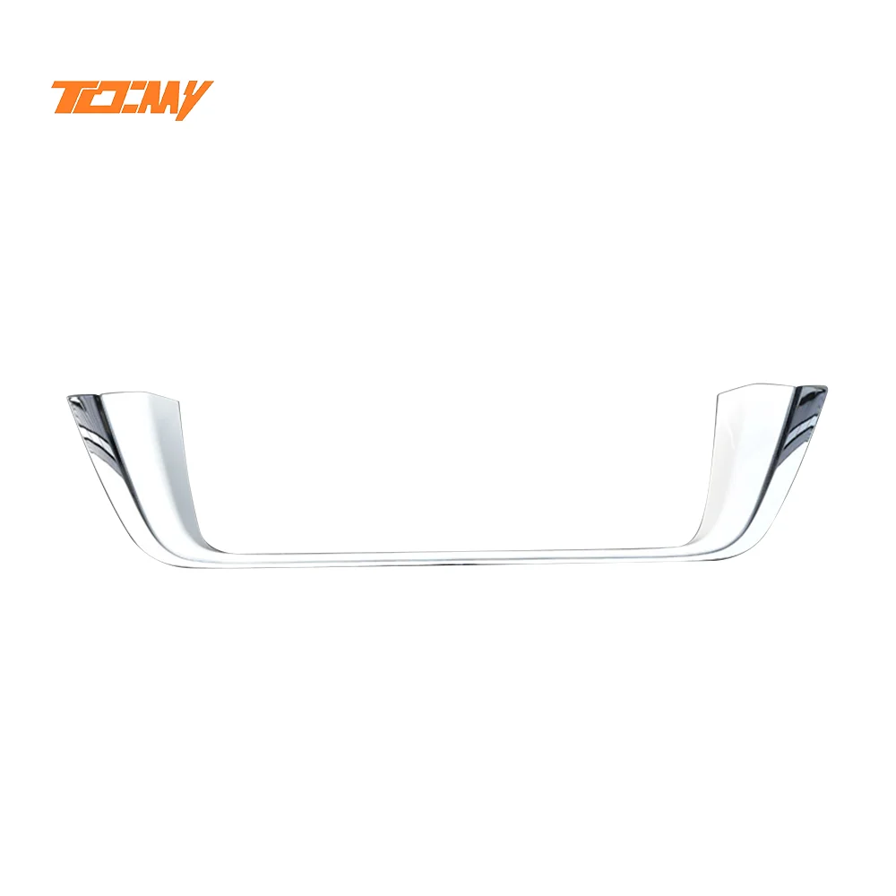 TDCMY Rear license plate frame chrome 100% Fitment thin license plate frame For Land Cruiser LC200 2016