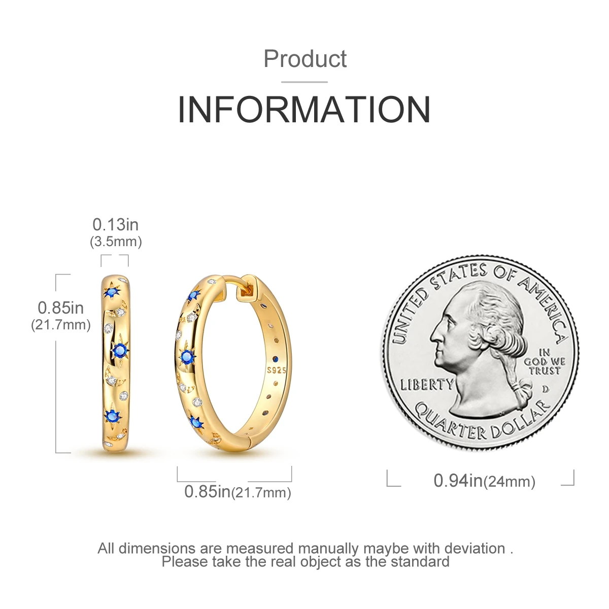 CYMYSS 2025 新 S925 スターリングシルバーゴールドジルコンスタームーン太陽イヤリング女性の婚約誕生日高級ファインジュエリーギフト