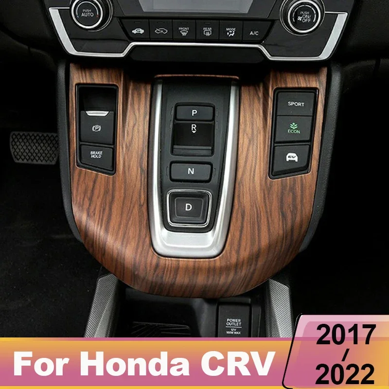 Car Gear Panel For Honda CRV 2017 2018 2019 2020 2021 2022 Speed Change Lever Frame Gear Frame Interior Modification Accessories