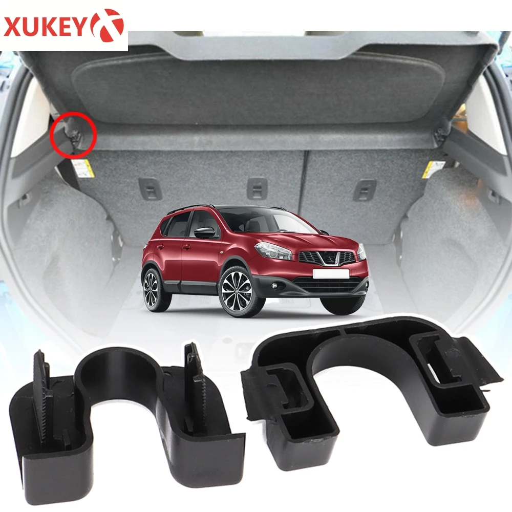 set For Nissan Qashqai Dualis J10 2006 - 2013 Load Cover Parcel shelf clips pivot Bracket Mounting 2007 2008 2009 2010 2011 2012