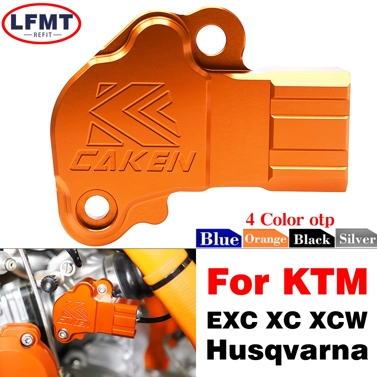 

Motorcycle CNC TPS Sensor Carburetor solenoid valve protection cover For KTM XCW EXC 250 350 TPi 6Days Husqvarna TE TX 2018-2023