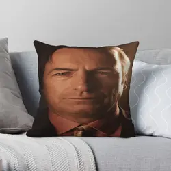 Saul Goodman Bob Odenkirk Square Pillowcase Polyester Linen Velvet Pattern Zip Decor Pillow Case Home Cushion Case Wholesale