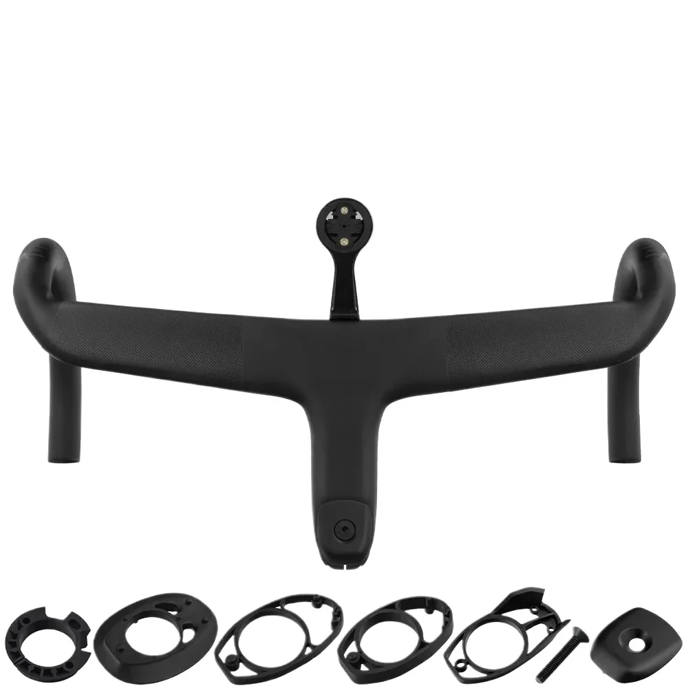 

Full Carbon Road Bike Handlebar Ultralight Racing Bent Bar 380-440mm Bicycle Accessories