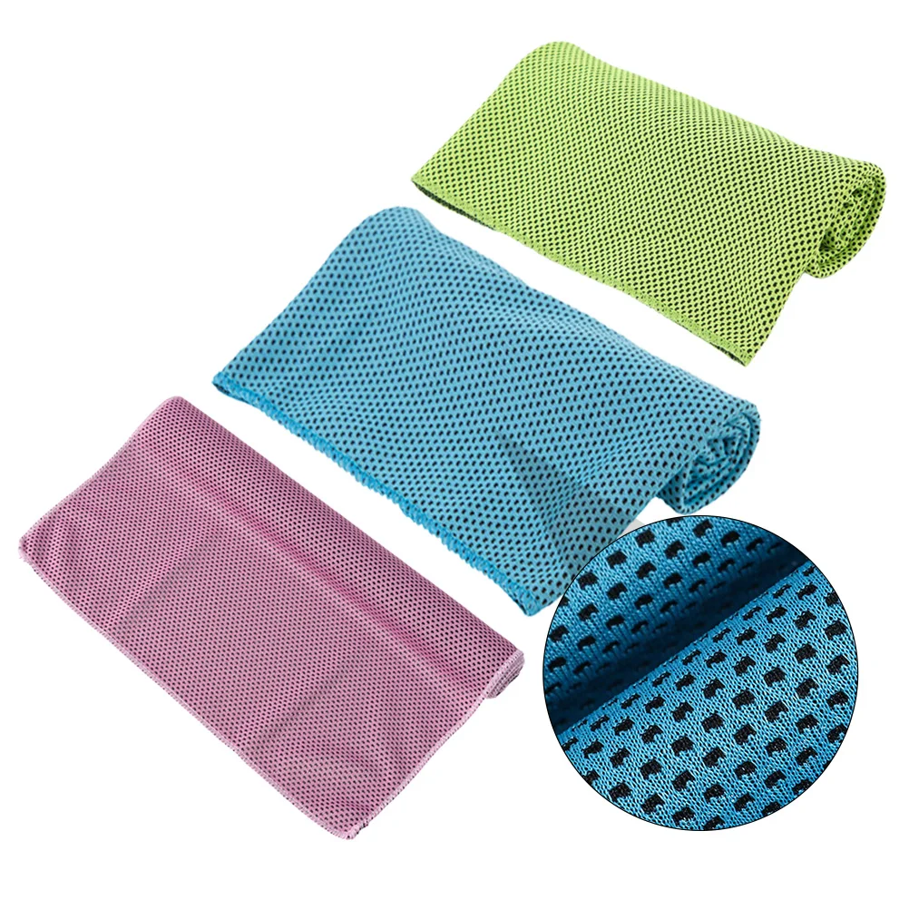 

3 Pcs Exercise Quick Dry Towel Micro Fiber Towels Chilly Cool Ice Cold Fitness Sweat