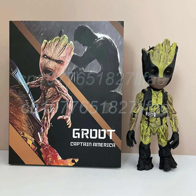 Guardiani della galassia Treeman Groot Cos Wolverine Deadpool Action Figure Model Toys Joint mobile Birthday Gift Room Decor