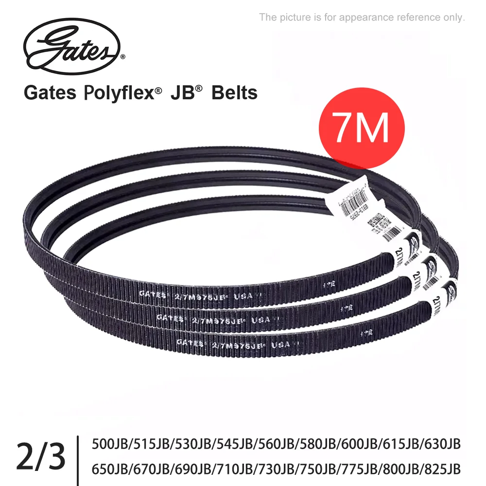 

Ворота Polyflex®JB®Ремень передачи 2/7 м и 3/7M-500JB/515JB/530JB/545JB/560JB/580JB/600JB-800JB/825JB треугольный ремень передачи