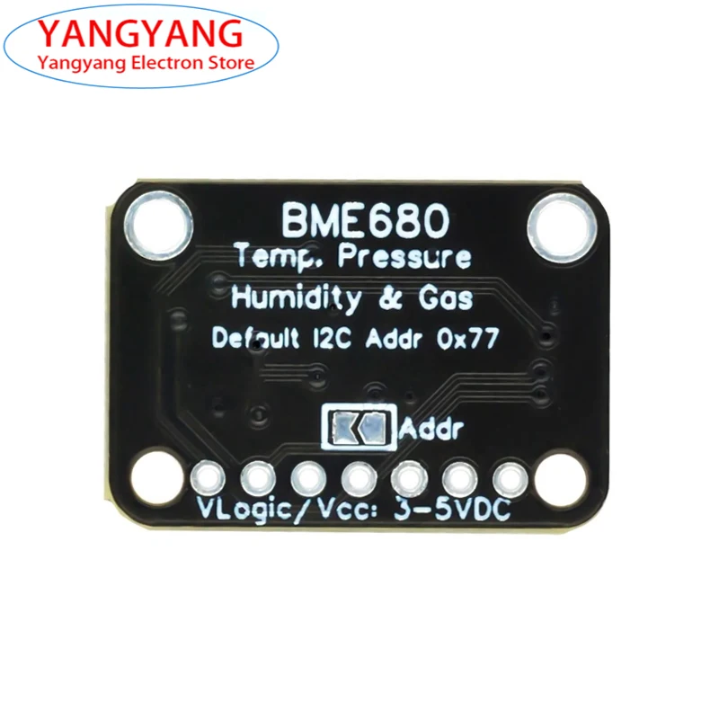 New BME688 Environment Sensor Module Temperature Board Humidity Board Pressure Board BME688X Gas AI Smart I2C 3.3V/5V Board