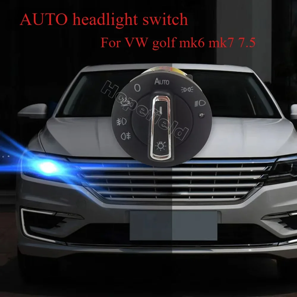 AUTO headlight switch sensor far light headlamp button control module for SKODA Octavia 2015 2021 Superb 2016 2018 accessories