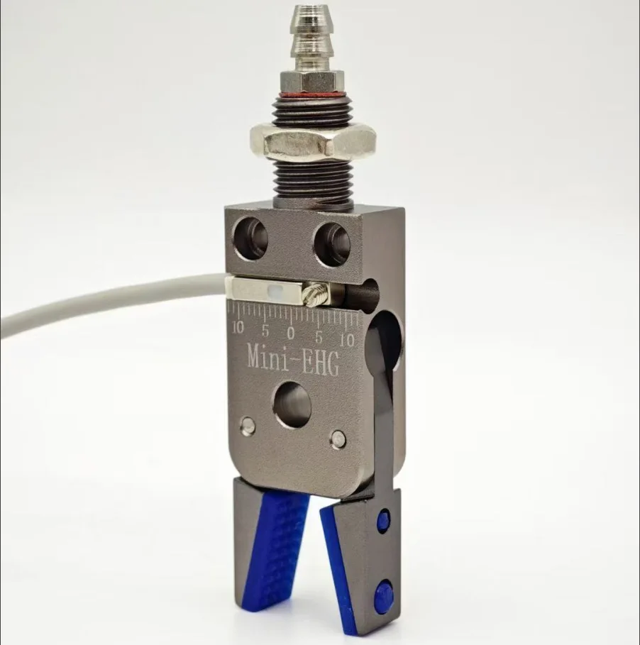 マニピュレータ ミニ小型クランプ 幅広大開口検出付き Mini-EHVG 空気圧クランプ フィンガーノズルクランプ