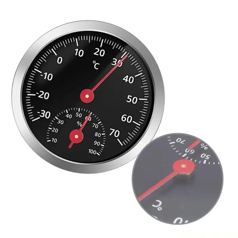 J0MA Car Interior Climate Meter for Indoor Room Temperature Checks
