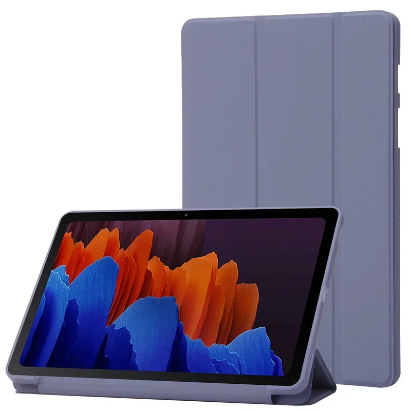 For Samsung Tab S10 FE Plus Case Trifold PU Leaher Soft TPU Back Stand Tablet Funda For Galaxy Tab S10 Fe Plus 13.1 inch Case