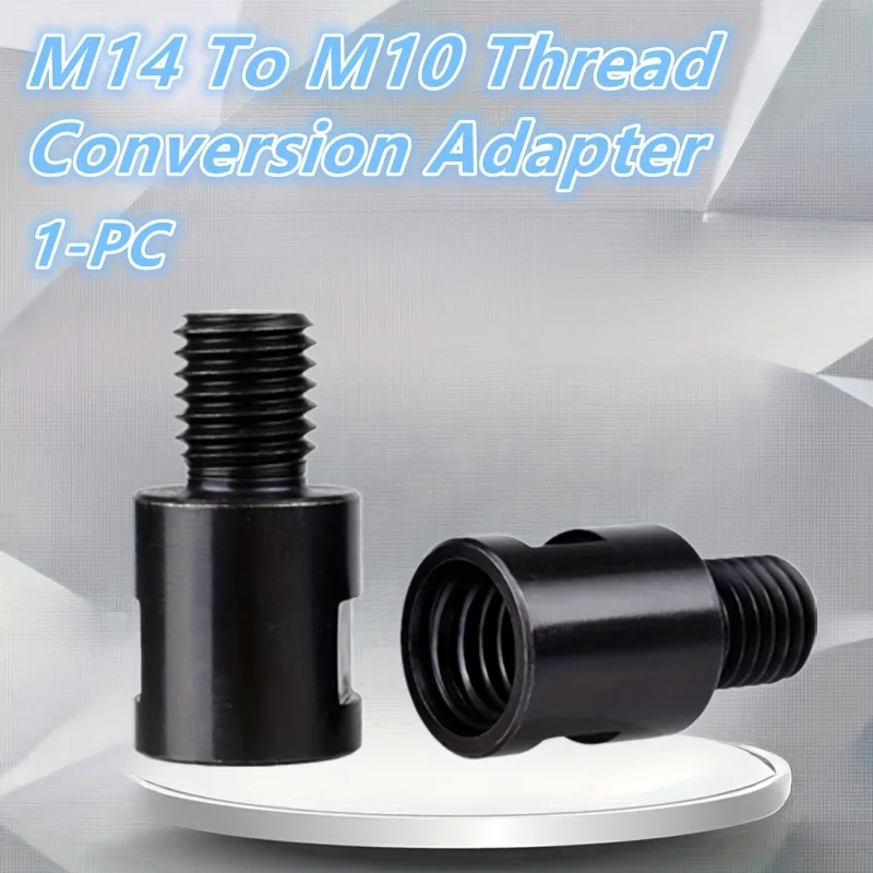1Pc M14 to M10 Thread Adapter Metal Polisher Drill Connector Universal Power Tool Accessory
