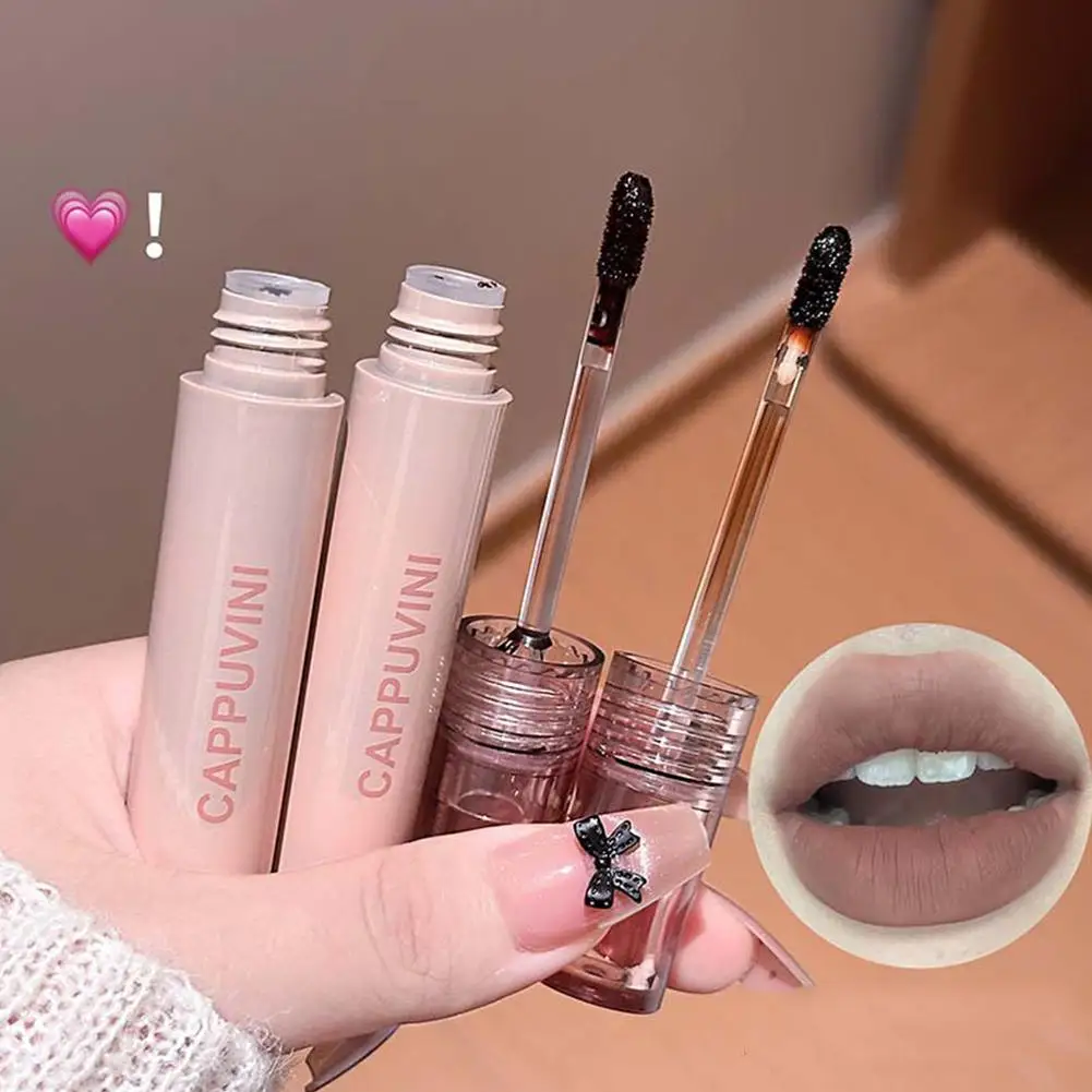 Mocha Brown Peel Off Lip Tint Makeup Peel Off Dye Lipstick Cosmetics Korean Matte Lip Waterproof Lip Gloss Stain Tear-off R N5G1