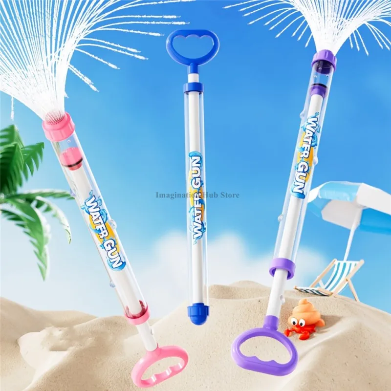 Sommer-Wasserpistole für Kinder, Outdoor-Strand-Pool-Wasserspielzeug, Tragbarer Wasserblaster, Party-Foto-Requisite