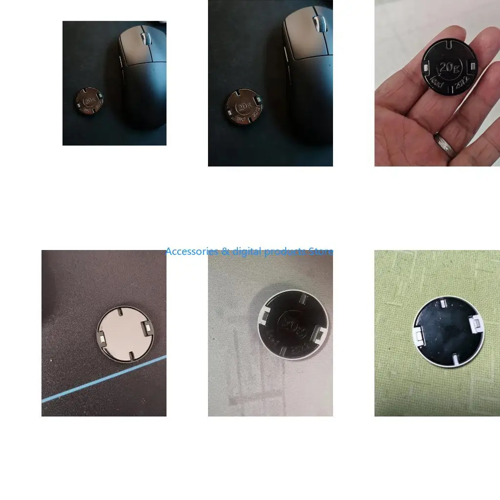 77JD 20g Metal Counter Weight for GPW G502X GPROX SUPERLIGHT Mouse Precisions Control for Gaming And Office Use