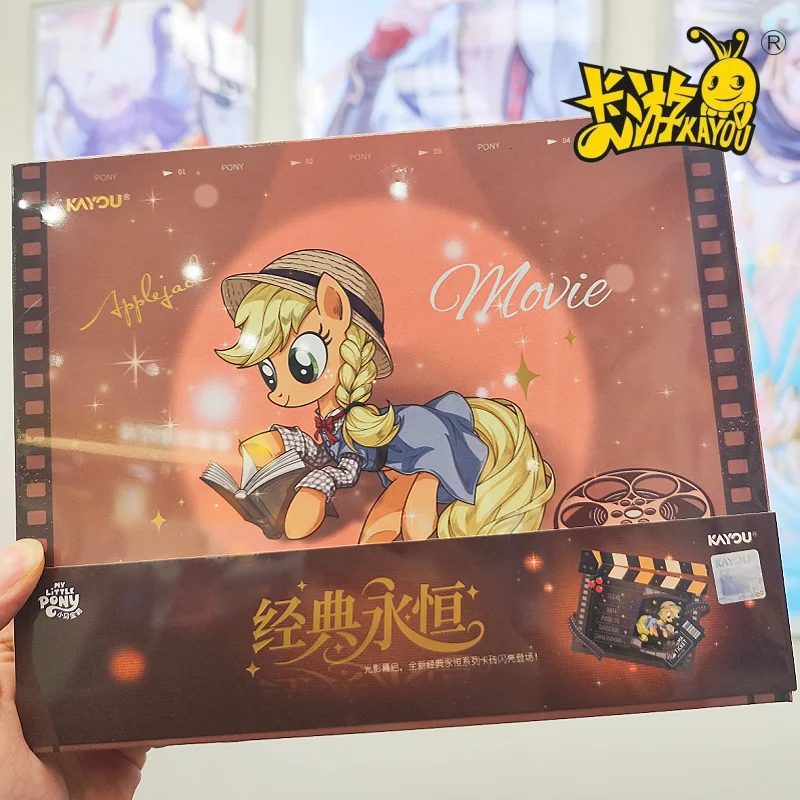 

Оригинальная коллекционная карточка KAYOU My Little Pony G4 Classic Eternal Pinkie Pie Time, коллекционный набор карточек в подарочной коробке, игрушки