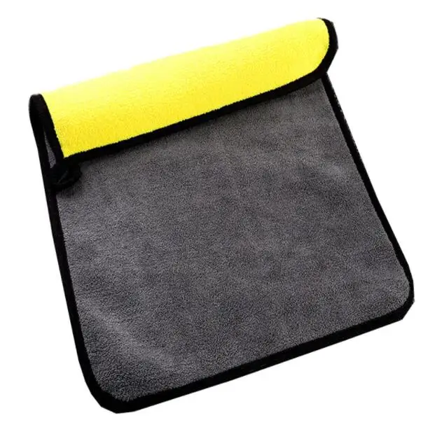 500GSM 30x30/60CM Car Wash Microfiber Towel Car Cleaning Dry Cloth Hemming Car Care Soft Car Wash Towel