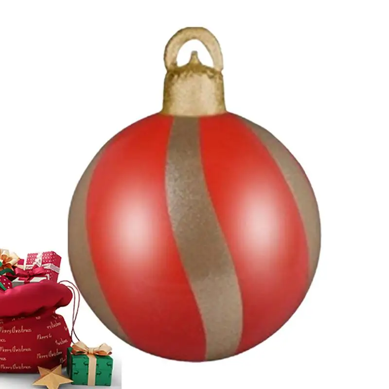 

Inflatable Christmas Balls Large Inflatable Christmas Ornament Ball 24 Inch Christmas Ornaments Outdoor Inflatable Balls For