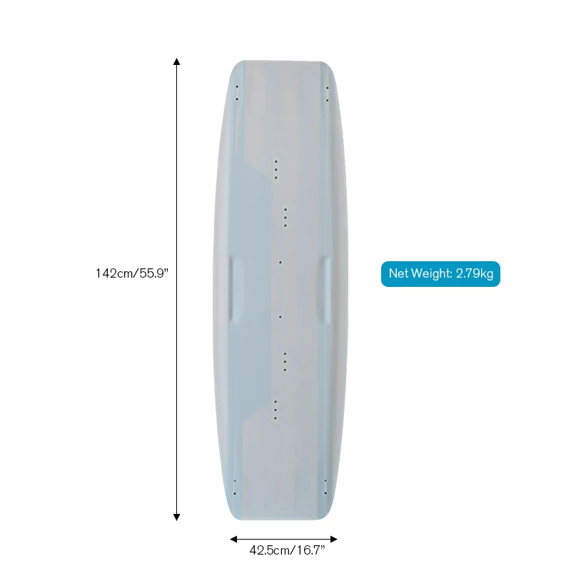 

China Manufacturer Paulownia Wood Kite Board Twin Tip Kiteboarding Surfing Equipment