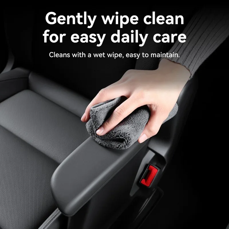 For Tesla Model YL Silicone Armrest Protective Cover Protector Second Row Handrail Protector Tailored Internal Accessorie