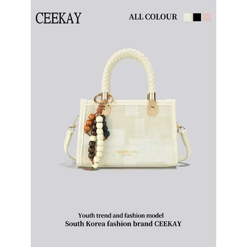 

Оригинальная и подлинная маленькая сумка CEEKAY, нишевая высококачественная женская сумка, новинка 2026 года, модная сумка-мессенджер, винтажная мини-сумка-тоут