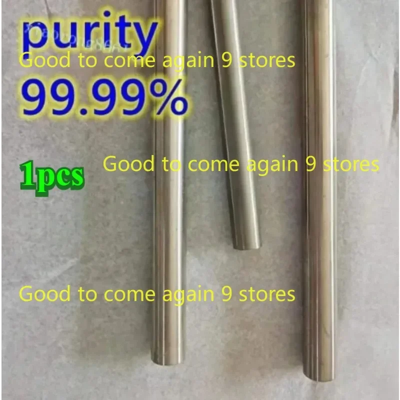 Pure Nickel Ni Alloy 99.9% Round Bar Rod For Electroplating Anode Size 8x100mm