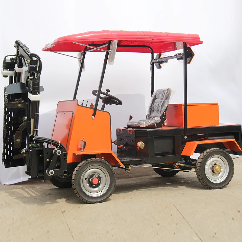 Ride-on Hedge Pruning Vehicle Steering Wheel Control Drivable Roadside Bush Cutter for Municipal Landscape Maintenance
