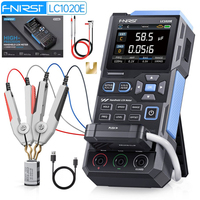 FNIRSI® LC1020E Precision Handheld Digital Bridge LCR ESR Tester Resistance Capacitance Inductance Electronic Component Measure