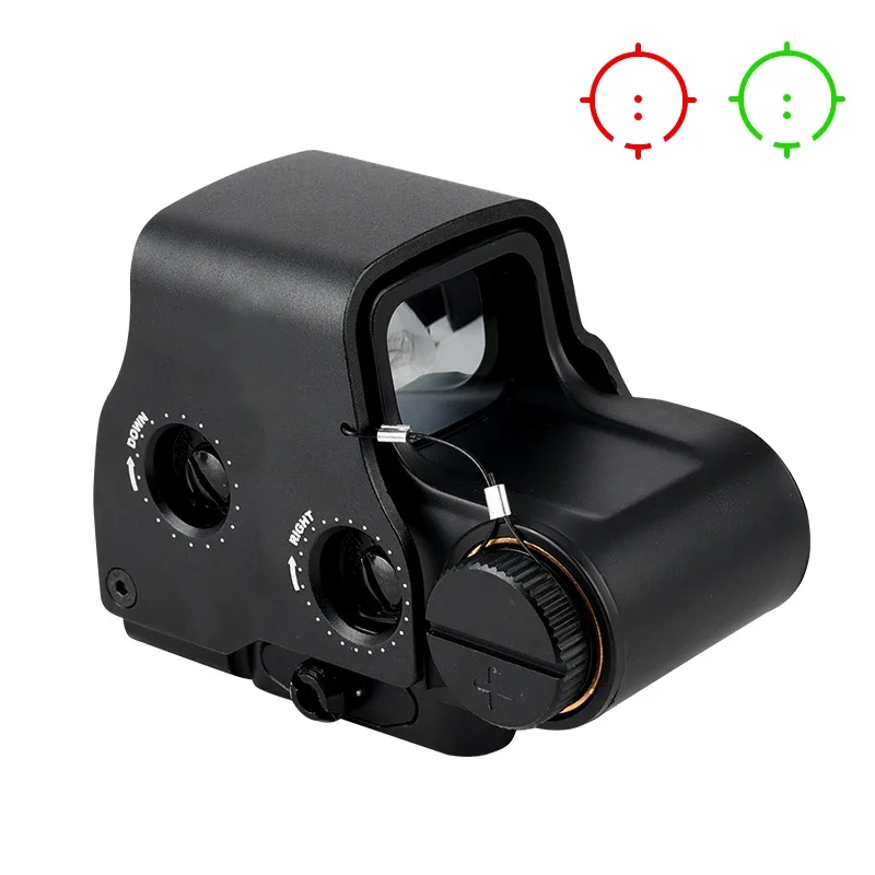 

558 Red Green Dot Holographic Scope Tactical Hunting Optical Collimator Sight Riflescope with 20mm Mount Gun Accessories