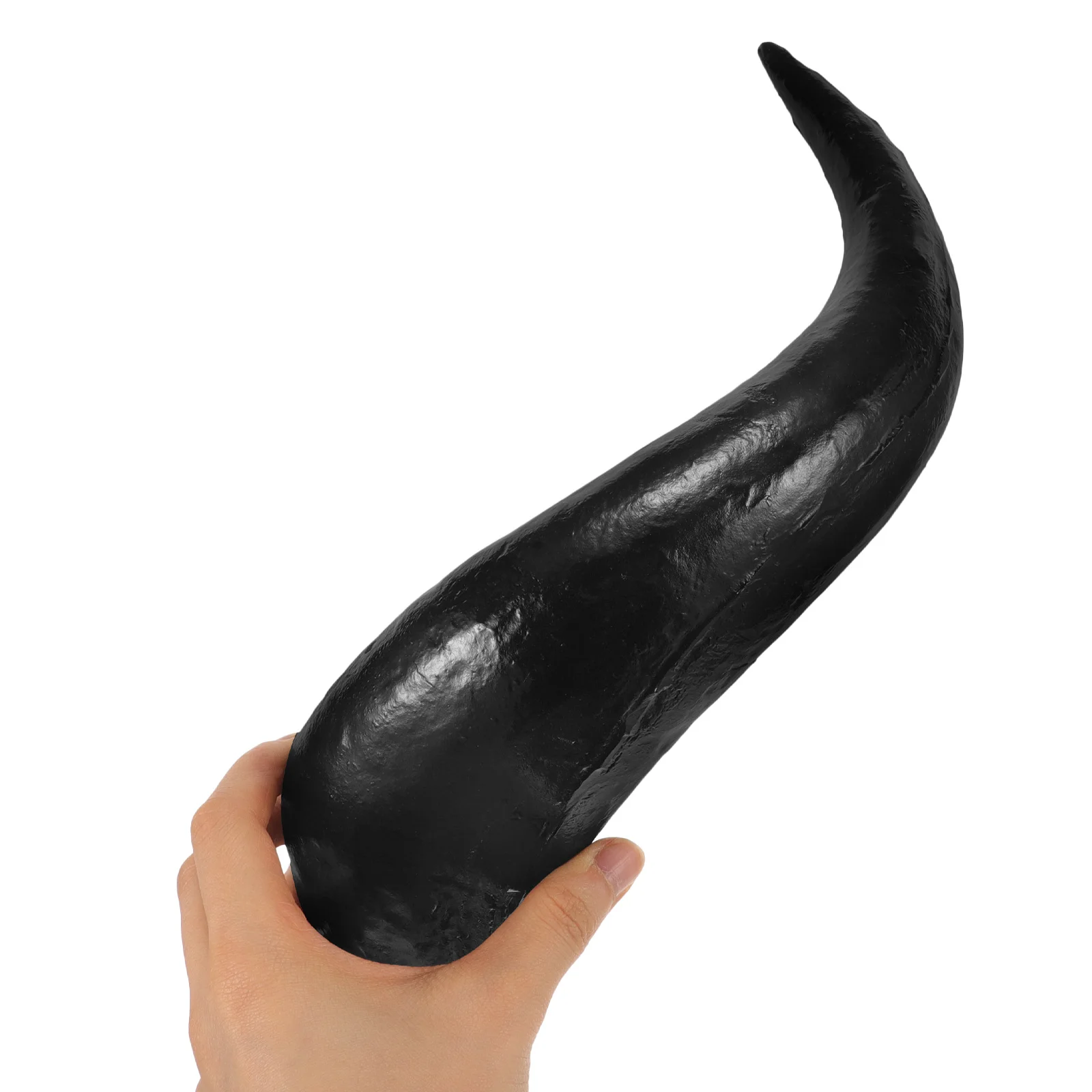 

1 Pair Simulated Horn Large Ox Horn DIY Headband Halloween Cosplay Hairpin Craft Accessories for Holiday Party