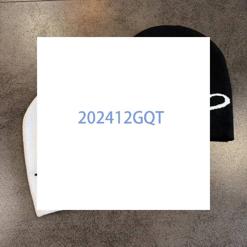 Y2K Print Strickmütze Herbst und Winter Straße neue Unisex warme persönliche vielseitige Mode Nischenmützen