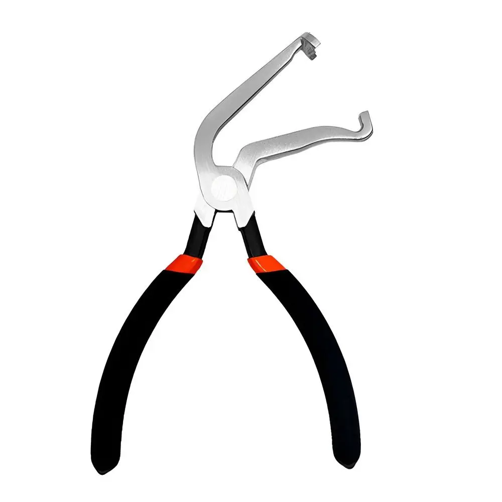 

Electrical Disconnect Plier Upgrade 60 Degree Disassembly Plier Long Spark Plug Fuel Line Plier Connector Disconnect Repair Tool